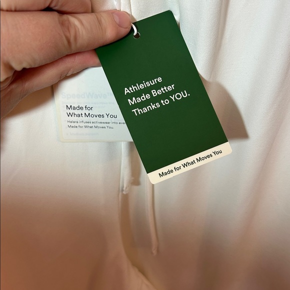 Halara Mid Rise Elastic Waistband Drawstring Pocket Palazzo Flowy Wide Leg Pants - Picture 2 of 7